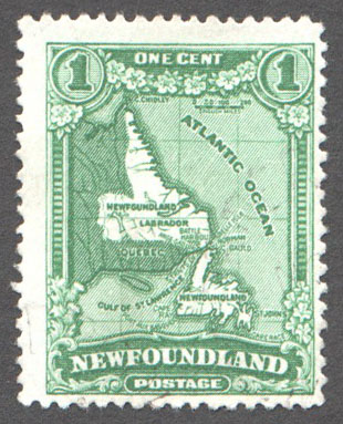 Newfoundland Scott 163 Used F (P14.2x14) - Click Image to Close